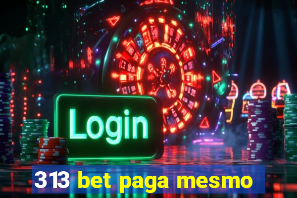 313 bet paga mesmo